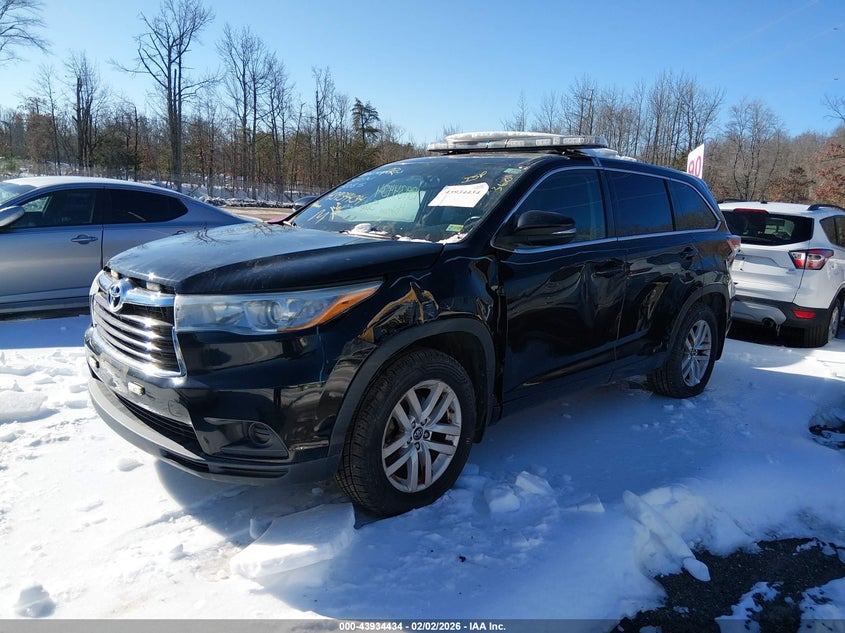 2016 Toyota Highlander Le V6