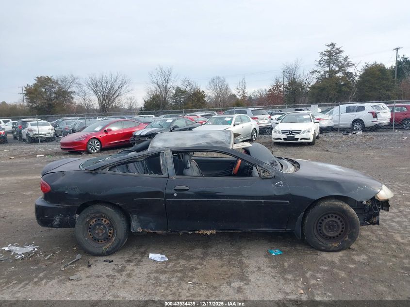 2003 Chevrolet Cavalier VIN: 1G1JC12F037150424 Lot: 43934439