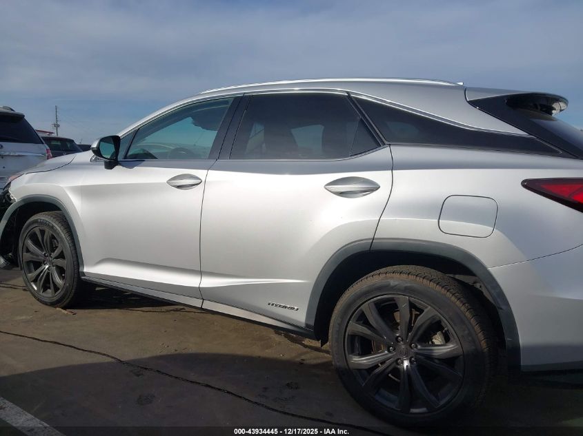 2016 Lexus Rx 450H VIN: 2T2BGMCA3GC006483 Lot: 43934445