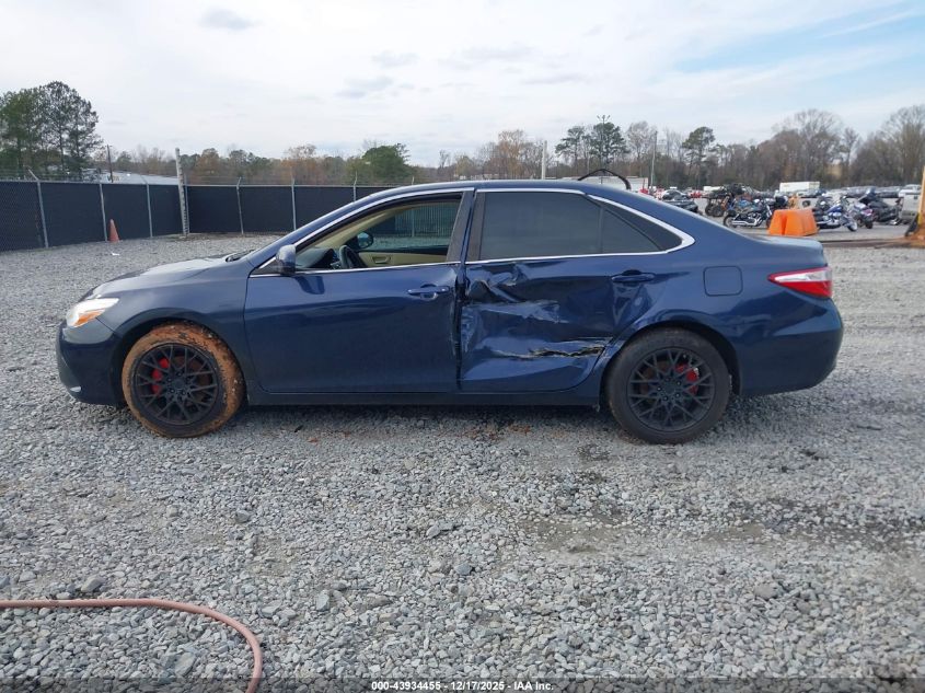 2016 Toyota Camry Le VIN: 4T4BF1FK6GR550555 Lot: 43934455