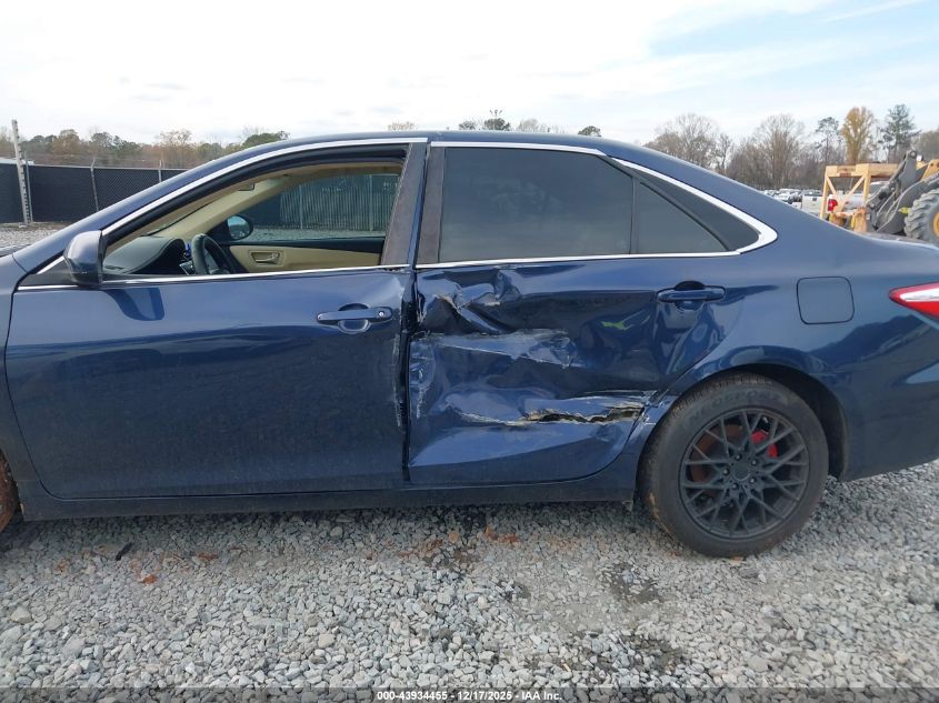 2016 Toyota Camry Le VIN: 4T4BF1FK6GR550555 Lot: 43934455