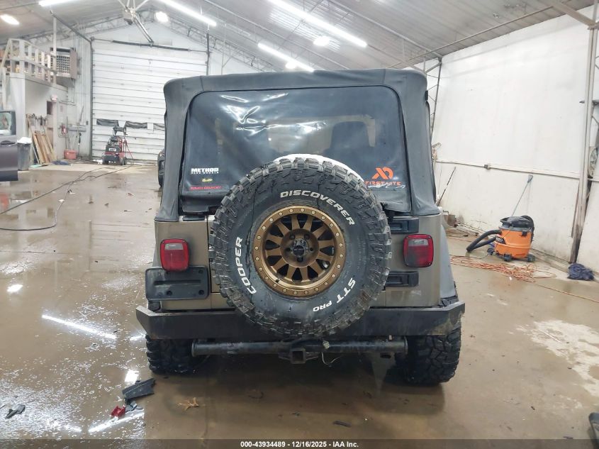 2005 Jeep Wrangler X VIN: 1J4FA39S55P321120 Lot: 43934489