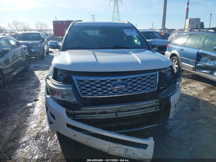 2017 Ford Explorer Platinum VIN: 1FM5K8HT1HGC04284 Lot: 43934492