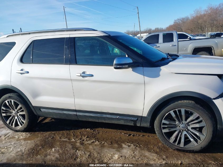 2017 Ford Explorer Platinum VIN: 1FM5K8HT1HGC04284 Lot: 43934492