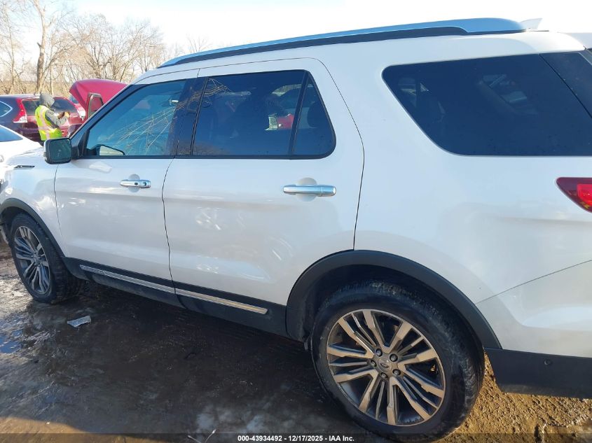 2017 Ford Explorer Platinum VIN: 1FM5K8HT1HGC04284 Lot: 43934492