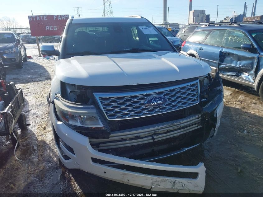 2017 Ford Explorer Platinum VIN: 1FM5K8HT1HGC04284 Lot: 43934492