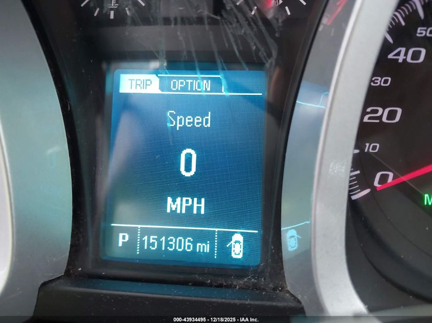 2013 Chevrolet Equinox 1Lt VIN: 2GNALDEK1D6158364 Lot: 43934495