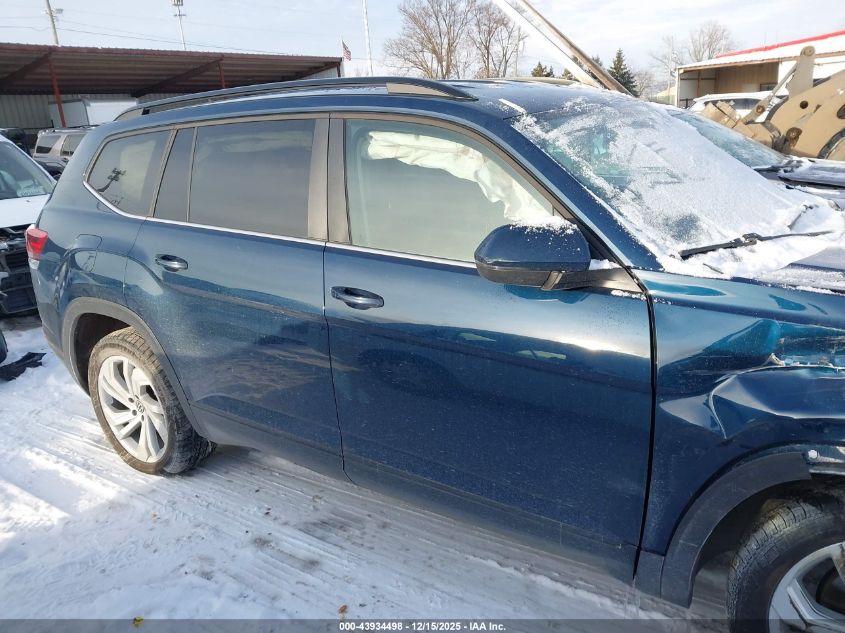 2022 Volkswagen Atlas 2.0T Se W/Technology VIN: 1V2HP2CA6NC512073 Lot: 43934498