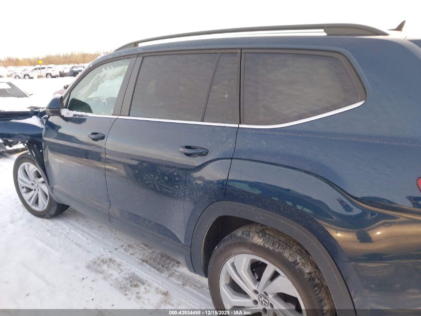 2022 Volkswagen Atlas 2.0T Se W/Technology VIN: 1V2HP2CA6NC512073 Lot: 43934498