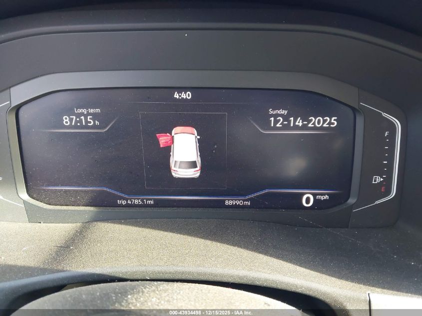 2022 Volkswagen Atlas 2.0T Se W/Technology VIN: 1V2HP2CA6NC512073 Lot: 43934498