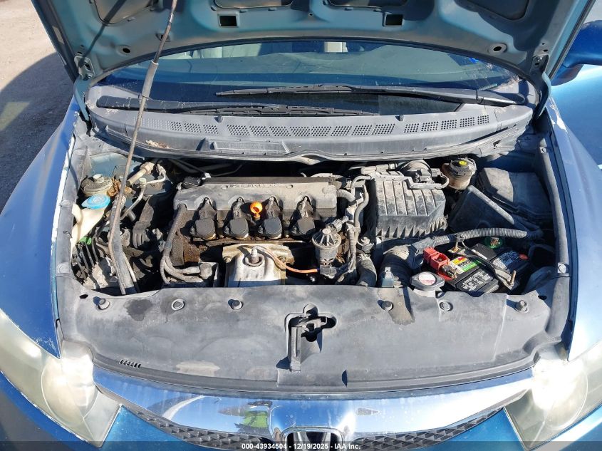 2009 Honda Civic Lx VIN: 2HGFA16599H367389 Lot: 43934504