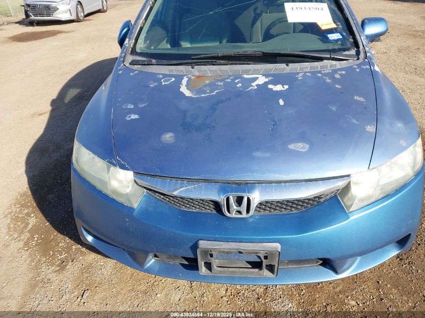2009 Honda Civic Lx VIN: 2HGFA16599H367389 Lot: 43934504