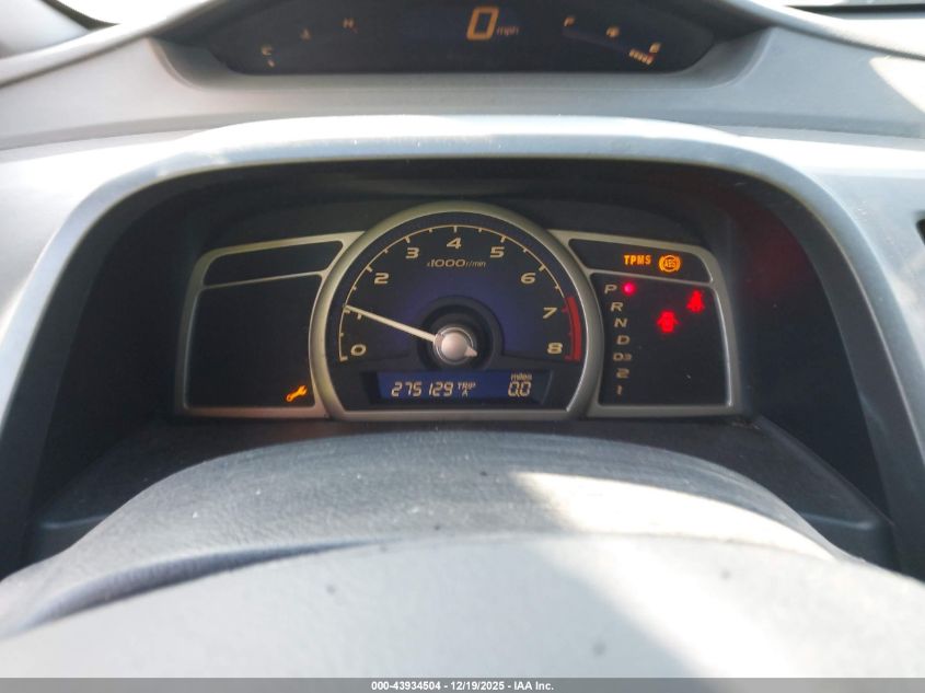 2009 Honda Civic Lx VIN: 2HGFA16599H367389 Lot: 43934504