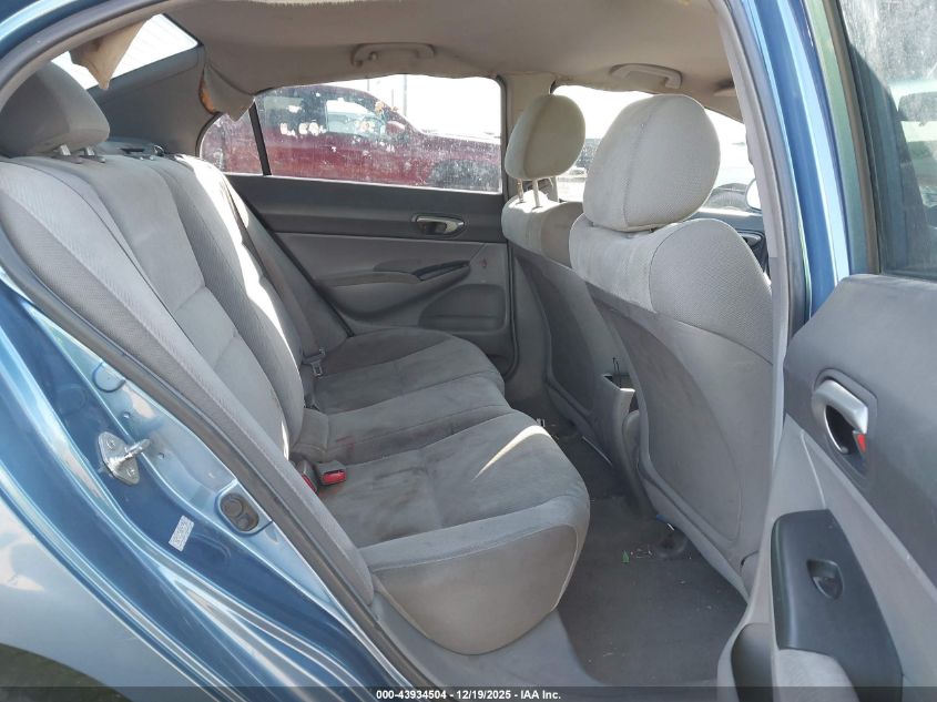 2009 Honda Civic Lx VIN: 2HGFA16599H367389 Lot: 43934504