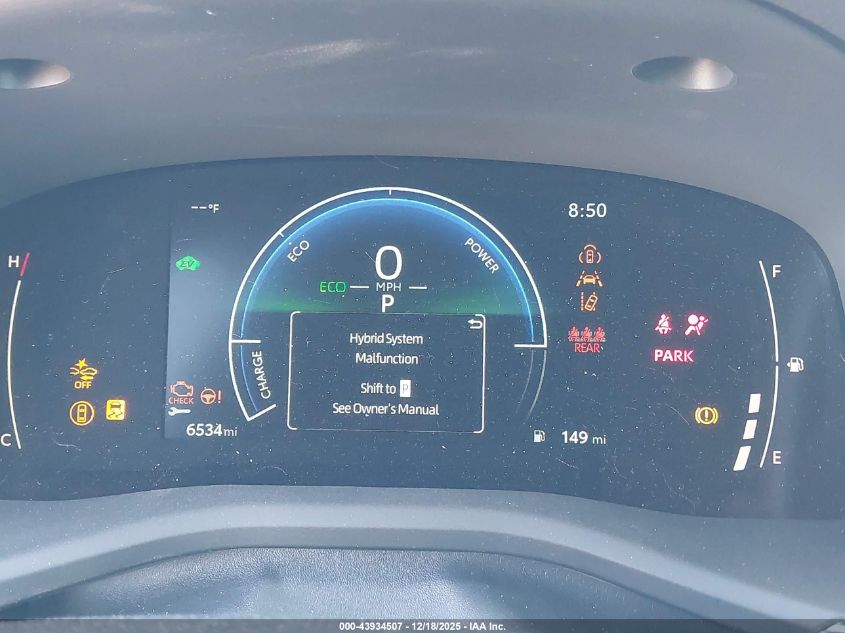 2025 Toyota Camry Se VIN: 4T1DAACKXSU544594 Lot: 43934507