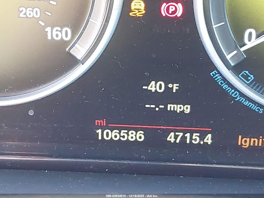 2015 BMW 528I VIN: WBA5A5C54FD513077 Lot: 43934510