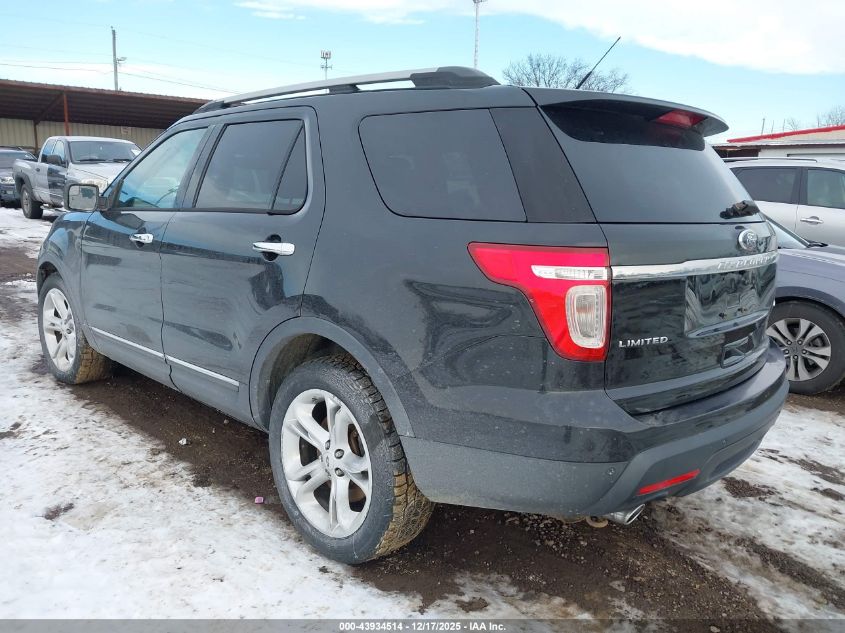 2013 Ford Explorer Limited VIN: 1FM5K8F83DGC30457 Lot: 43934514