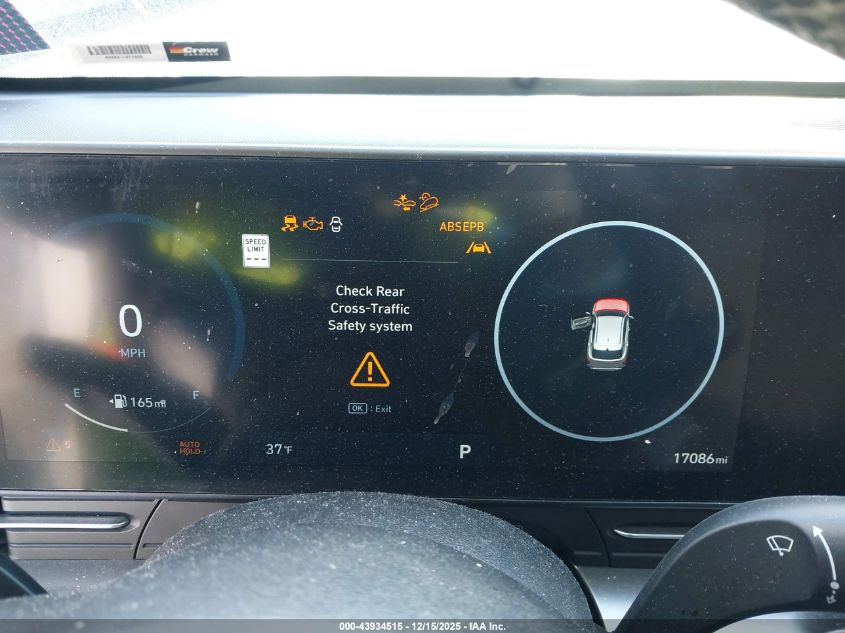 2024 Hyundai Kona Sel VIN: KM8HC3AB9RU150153 Lot: 43934515