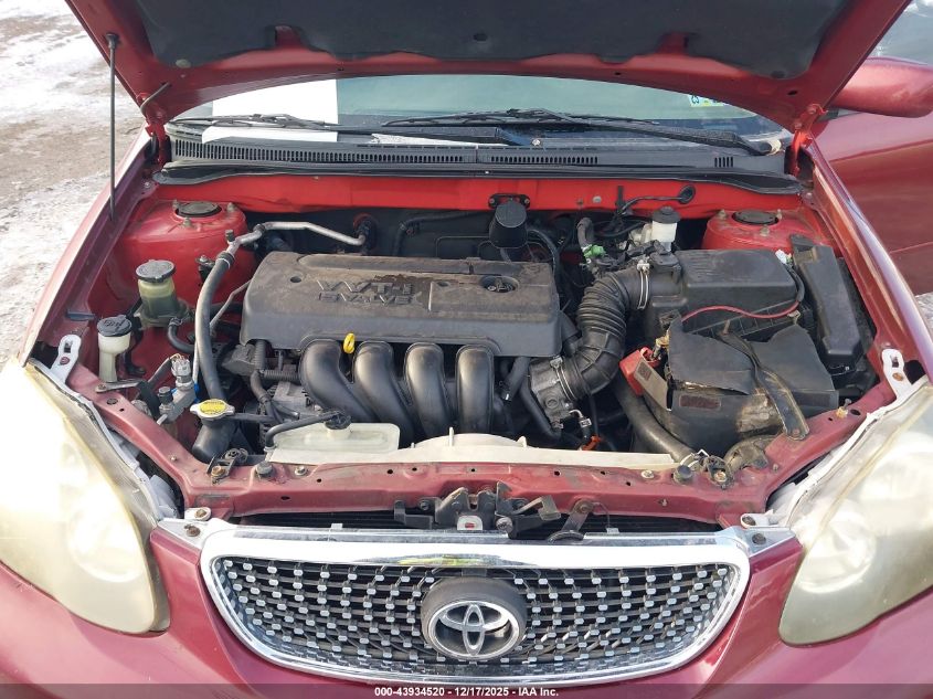 2005 Toyota Corolla Le VIN: 2T1BR32EX5C488556 Lot: 43934520