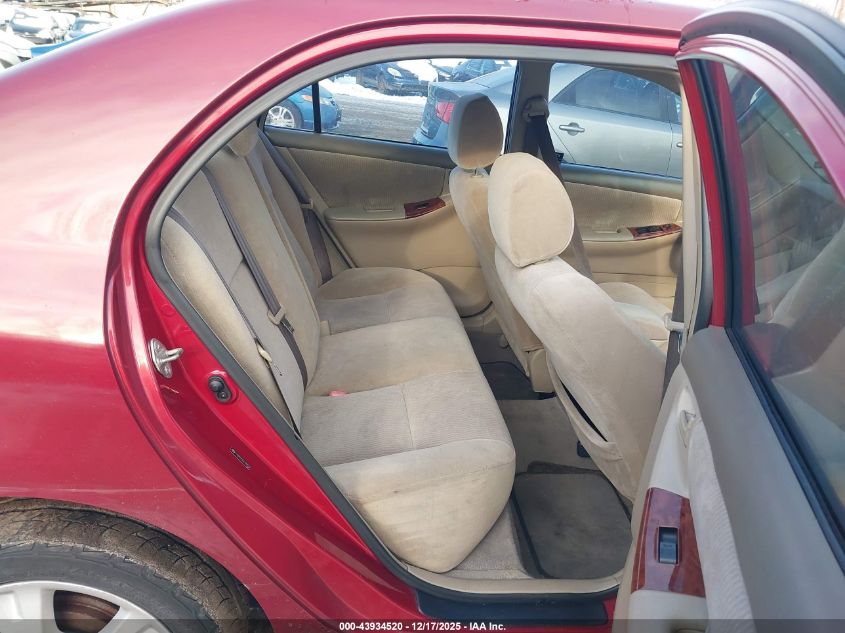 2005 Toyota Corolla Le VIN: 2T1BR32EX5C488556 Lot: 43934520