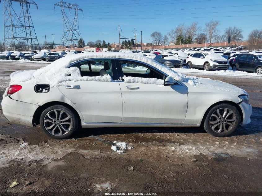 2018 Mercedes-Benz C 300 4Matic VIN: 55SWF4KB8JU257228 Lot: 43934525