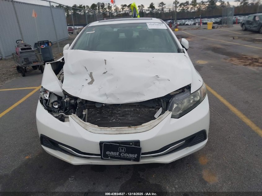 2013 Honda Civic Ex VIN: 2HGFB2F8XDH552461 Lot: 43934527