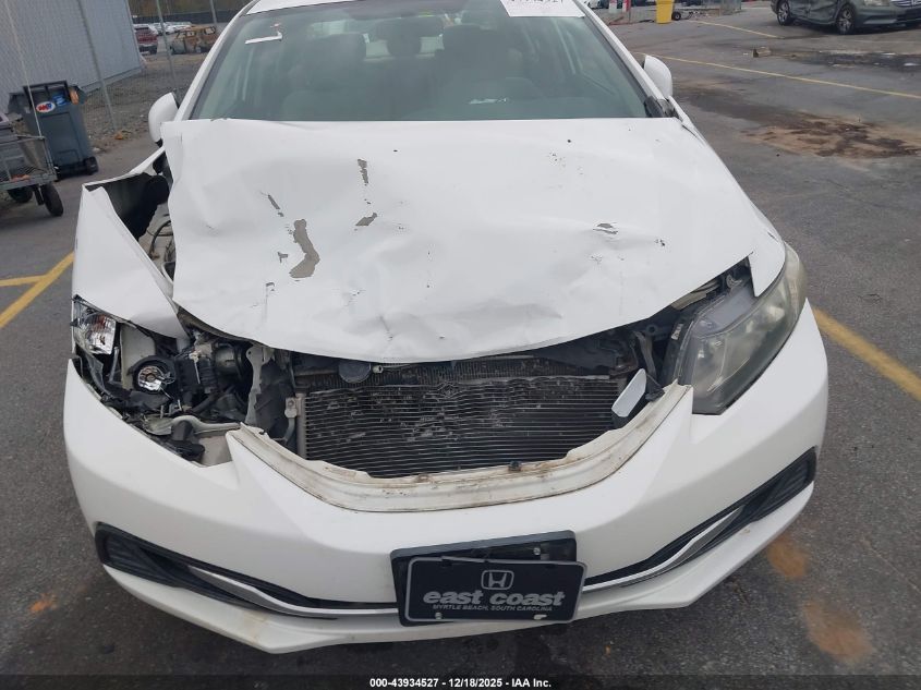 2013 Honda Civic Ex VIN: 2HGFB2F8XDH552461 Lot: 43934527