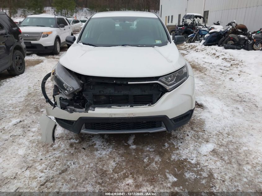 2018 Honda Cr-V Lx VIN: 2HKRW6H38JH200958 Lot: 43934541