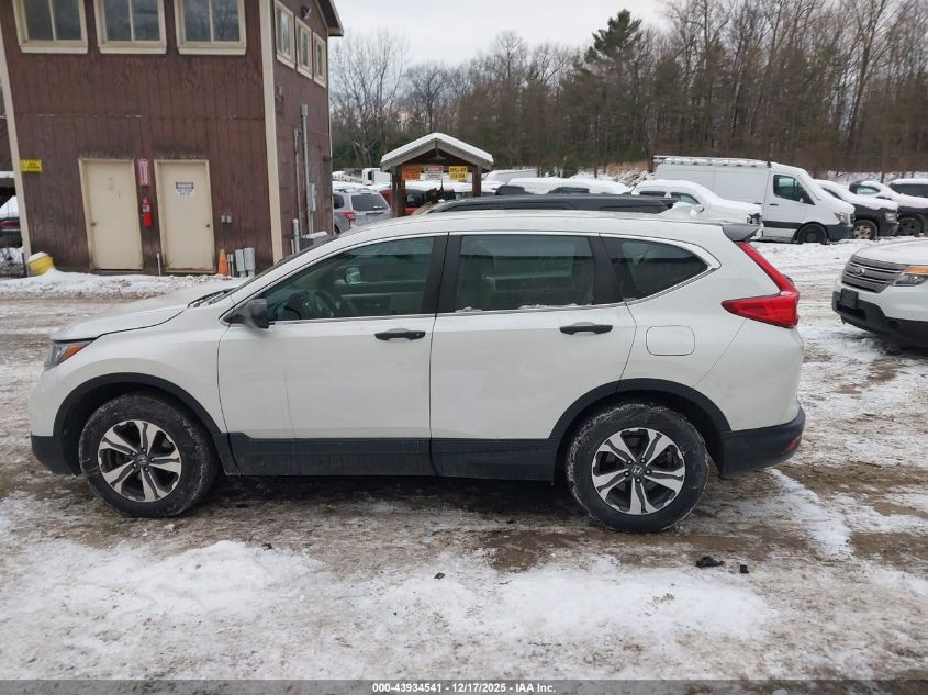 2018 Honda Cr-V Lx VIN: 2HKRW6H38JH200958 Lot: 43934541