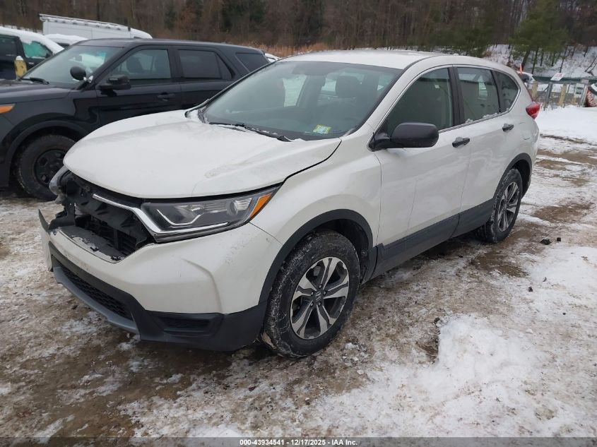2018 Honda Cr-V Lx VIN: 2HKRW6H38JH200958 Lot: 43934541