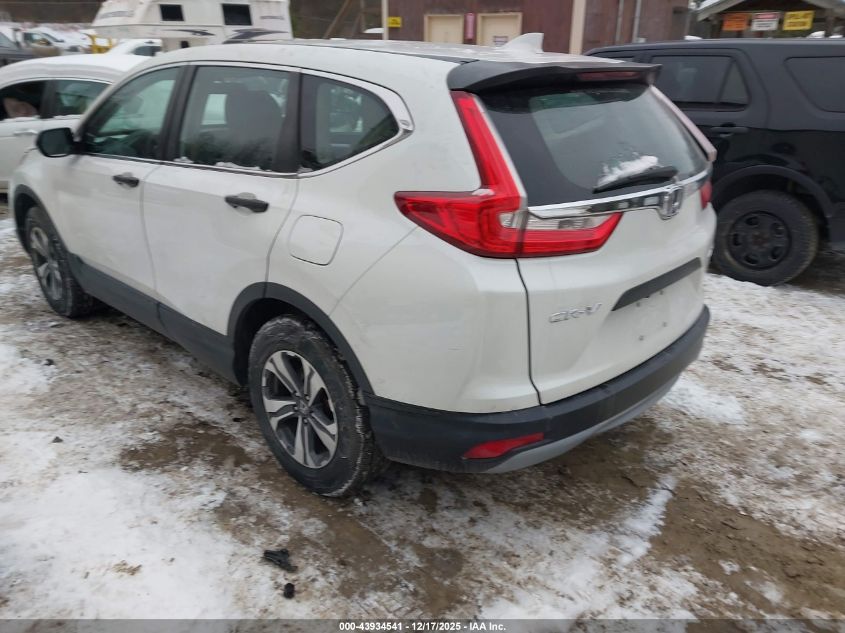 2018 Honda Cr-V Lx VIN: 2HKRW6H38JH200958 Lot: 43934541