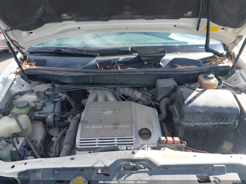 2001 Lexus Rx 300 VIN: JTJHF10U310178414 Lot: 43934548