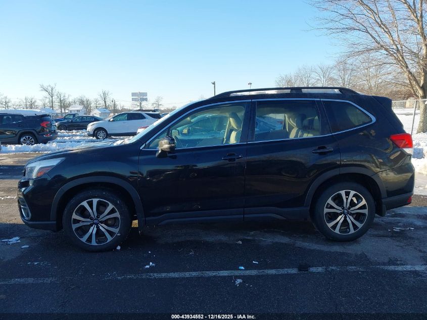 2021 Subaru Forester Limited VIN: JF2SKAUC3MH493520 Lot: 43934552