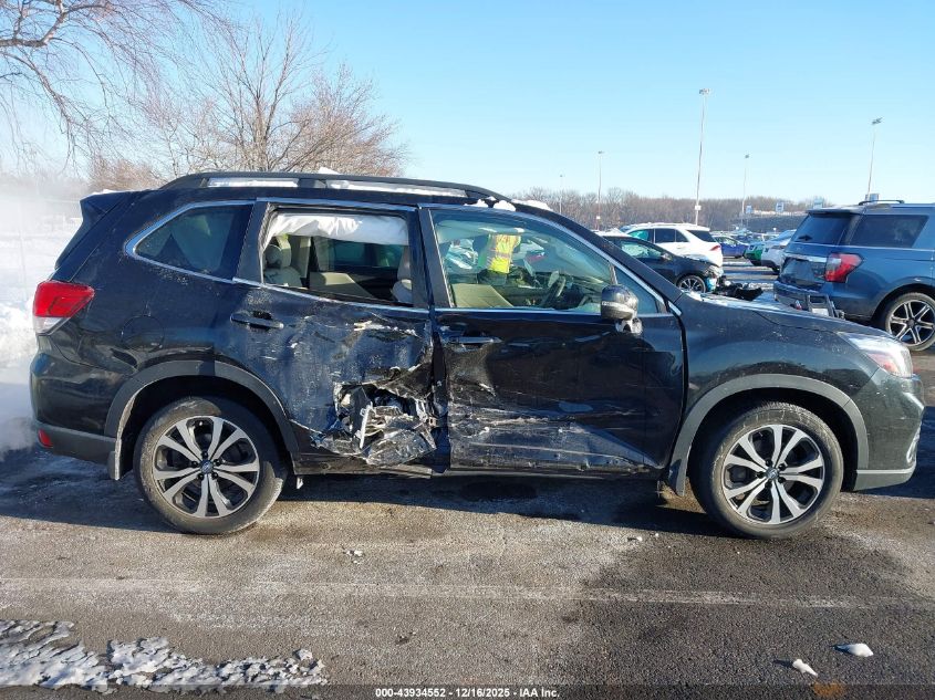 2021 Subaru Forester Limited VIN: JF2SKAUC3MH493520 Lot: 43934552