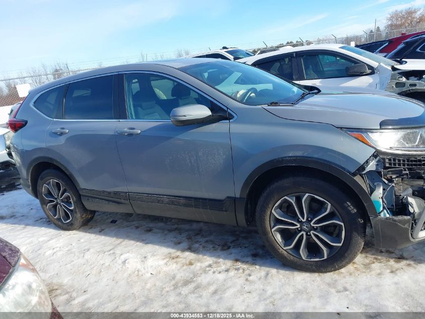 2021 Honda Cr-V Awd Ex VIN: 2HKRW2H58MH605314 Lot: 43934553