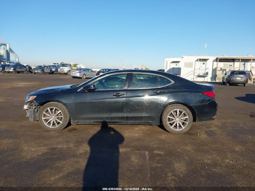 2018 Acura Tlx Tech Pkg VIN: 19UUB1F50JA010786 Lot: 43934554