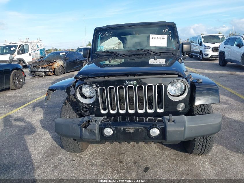 2016 Jeep Wrangler Unlimited Sahara VIN: 1C4BJWEG0GL130478 Lot: 43934559