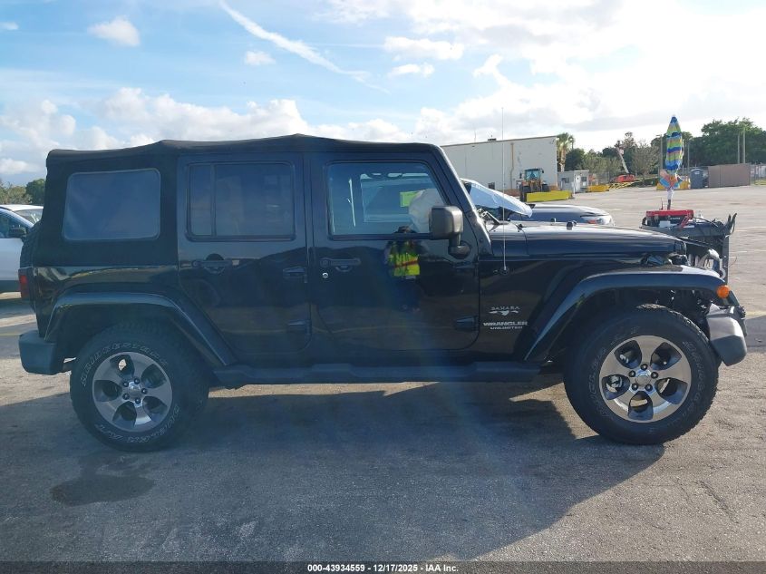 2016 Jeep Wrangler Unlimited Sahara VIN: 1C4BJWEG0GL130478 Lot: 43934559