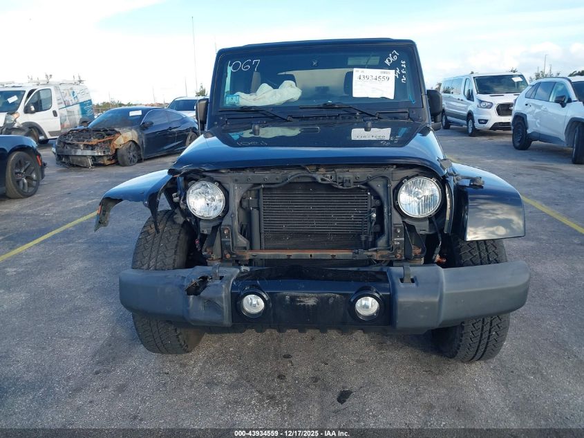 2016 Jeep Wrangler Unlimited Sahara VIN: 1C4BJWEG0GL130478 Lot: 43934559