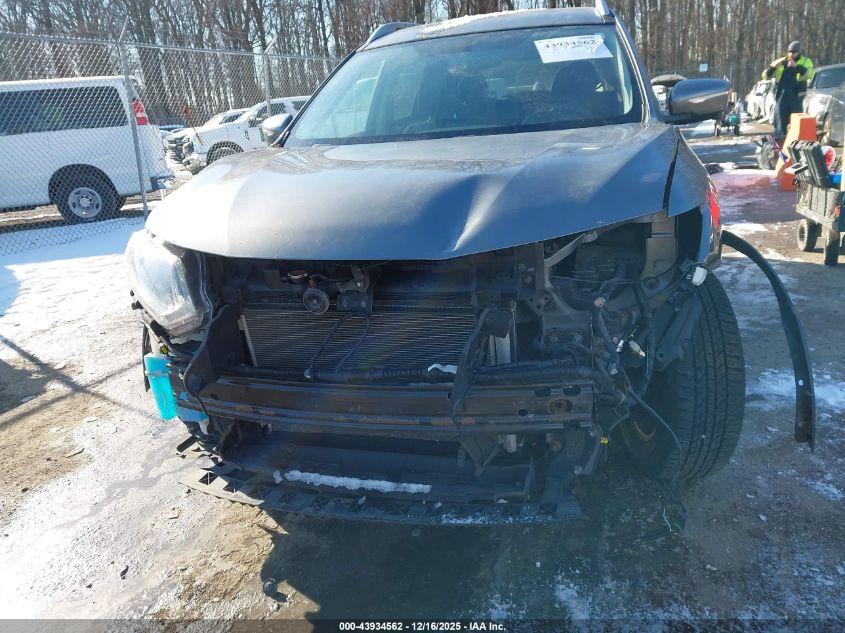 2016 Nissan Rogue Sv VIN: JN8AT2MV6GW138778 Lot: 43934562