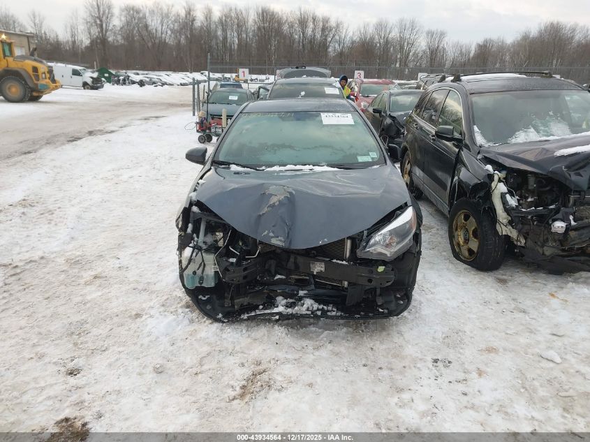 2016 Toyota Corolla Le VIN: 2T1BURHE7GC703452 Lot: 43934564