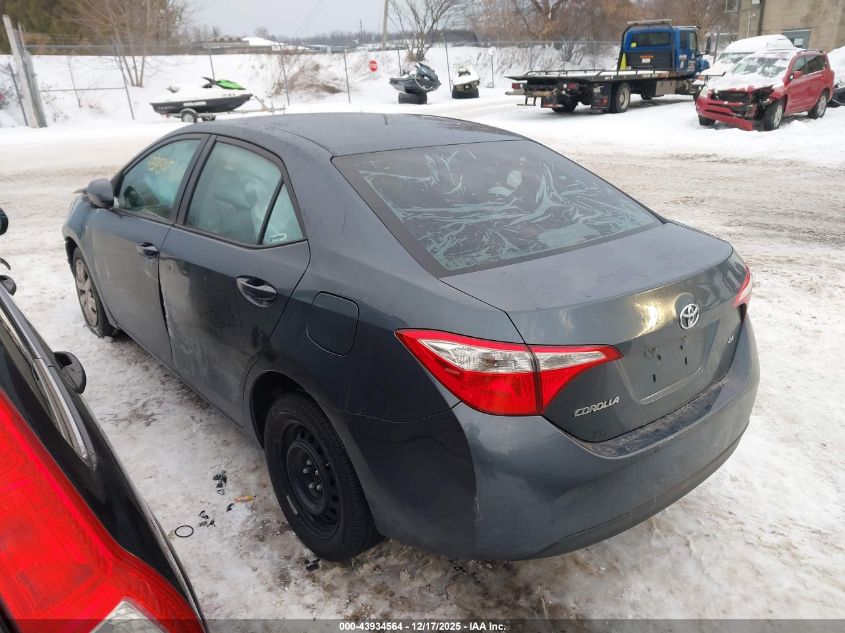 2016 Toyota Corolla Le VIN: 2T1BURHE7GC703452 Lot: 43934564