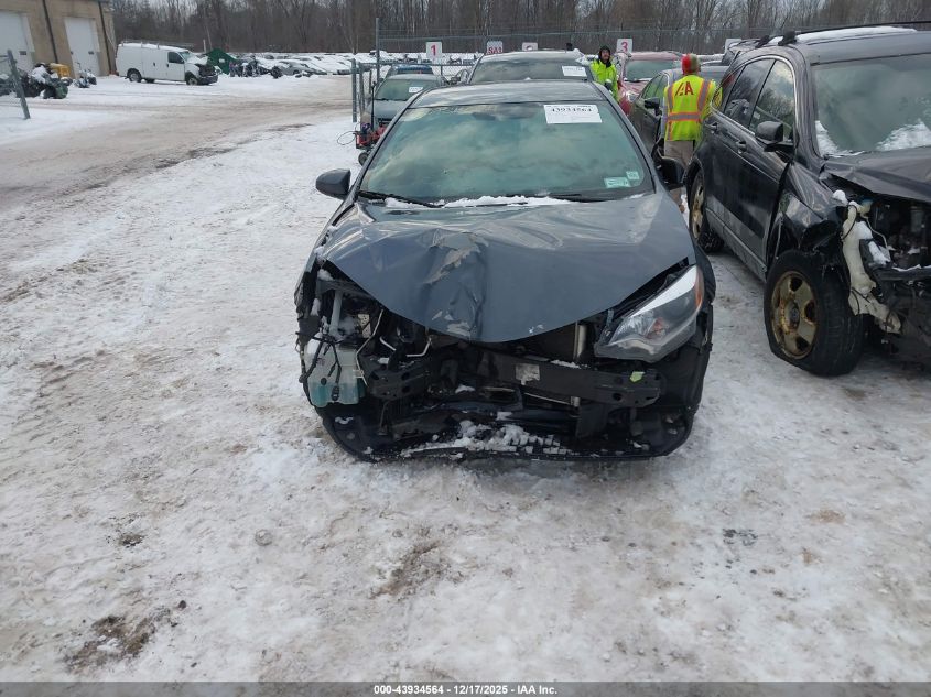 2016 Toyota Corolla Le VIN: 2T1BURHE7GC703452 Lot: 43934564