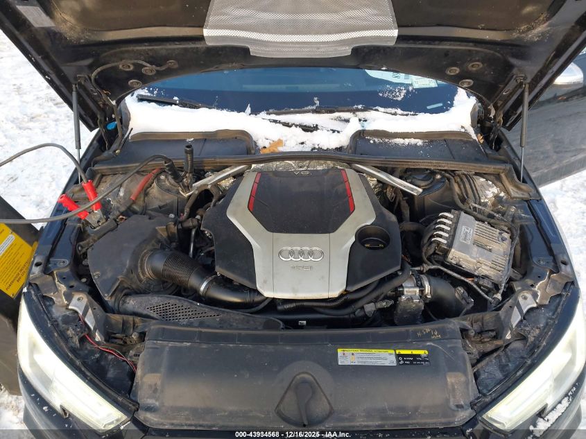 2018 Audi S4 3.0T Premium Plus VIN: WAUC4AF44JA004255 Lot: 43934568