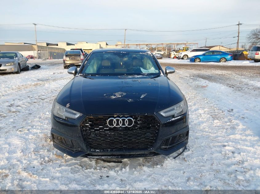 2018 Audi S4 3.0T Premium Plus VIN: WAUC4AF44JA004255 Lot: 43934568