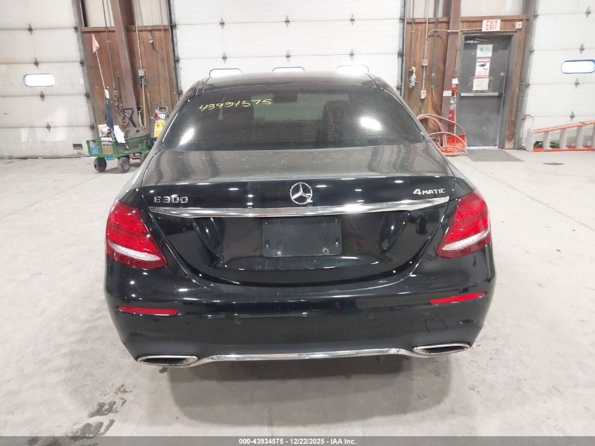 2017 Mercedes-Benz E 300 4Matic VIN: WDDZF4KB2HA060823 Lot: 43934575