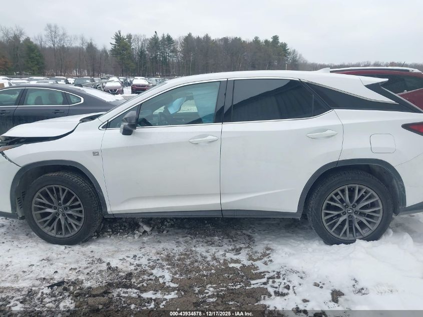 2020 Lexus Rx 350 F Sport VIN: 2T2SZMDAXLC245922 Lot: 43934578