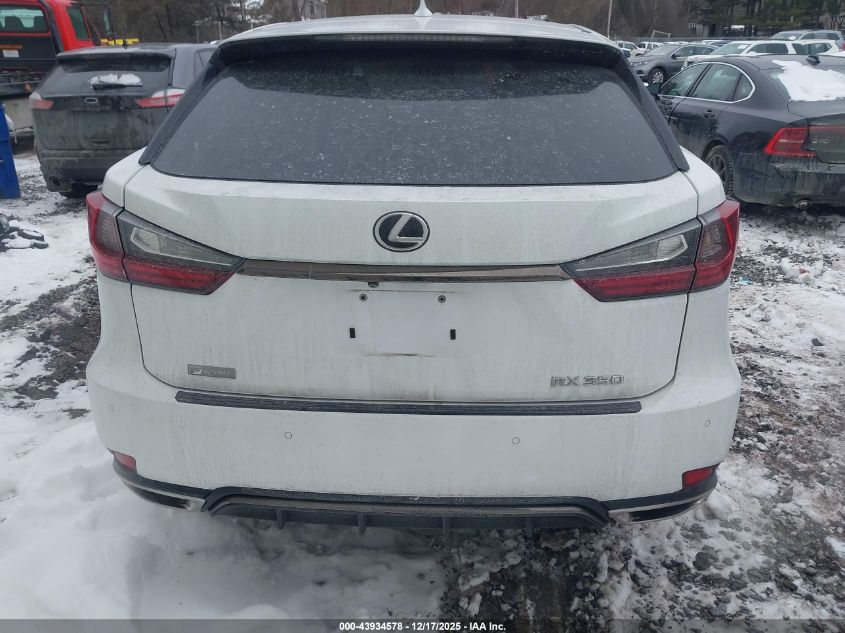 2020 Lexus Rx 350 F Sport VIN: 2T2SZMDAXLC245922 Lot: 43934578