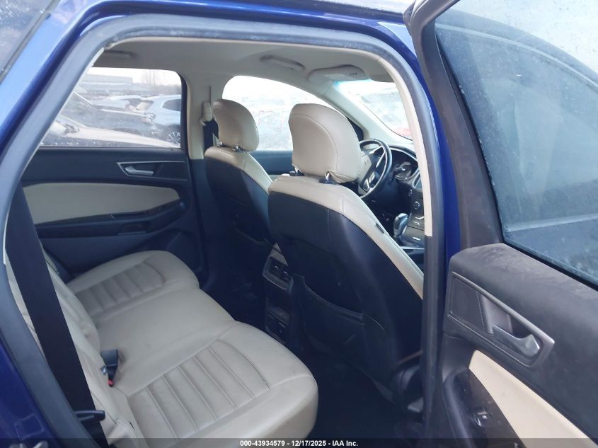 2015 Ford Edge Sel VIN: 2FMTK4J93FBC18206 Lot: 43934579