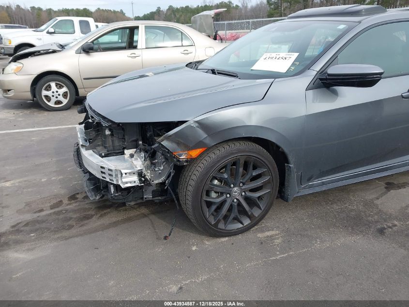 2021 Honda Civic Sport Touring VIN: SHHFK7H91MU222830 Lot: 43934587